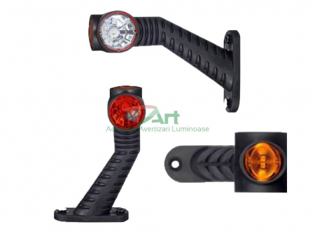 Lampa LED gabarit 3 functii cu brat lung LD 2175 Dreapta [15]