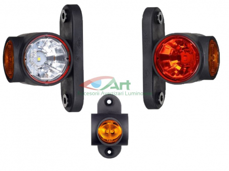 Lampa LED gabarit 3 functii cu brat scurt LD2186 [10]
