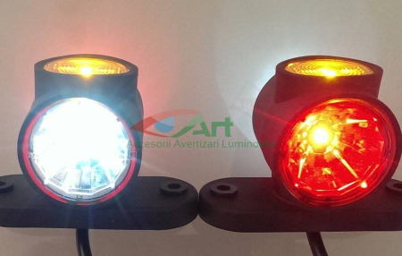 Lampa LED gabarit 3 functii cu brat scurt LD2186 [11]