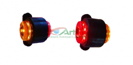 Lampa LED gabarit cu brat scurt galben/rosu FR0105A mini [6]