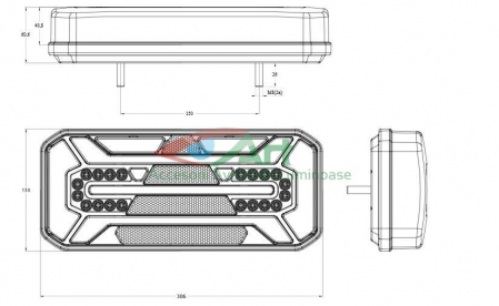 Lampa multifunctionala NEON W184 (30.6x13.3) [7]