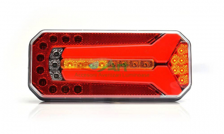 Lampa NEON W150 DD semnalizare dinamica 4 functii cablaj (23.6X10.4) [7]