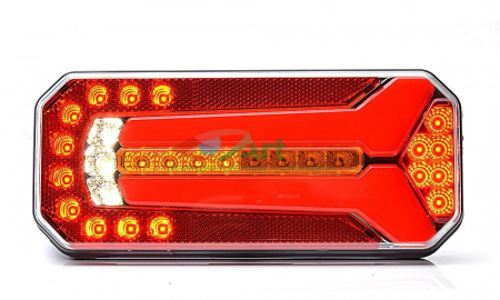 Lampa NEON W150 DD semnalizare dinamica 6 functii cablaj (23.6x10.4) [6]