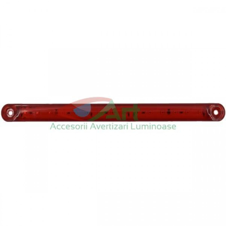 Lampa pozitie LED rosie 240mm 12v-24v [13]