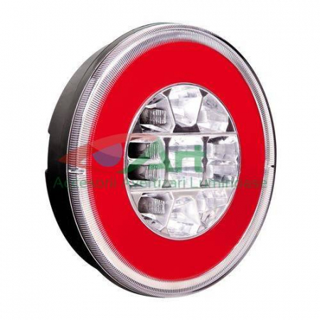 Lampa rotunda NEON 3 functii V1848 12V/24V FI14 [17]