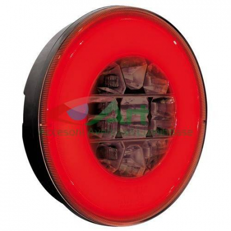 Lampa rotunda NEON 3 functii V1848 12V/24V FI14 [15]