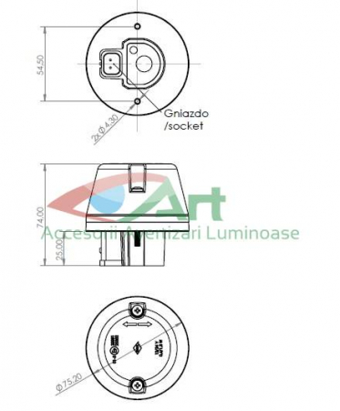 Lampa semnalizare neon MAN TGA [4]