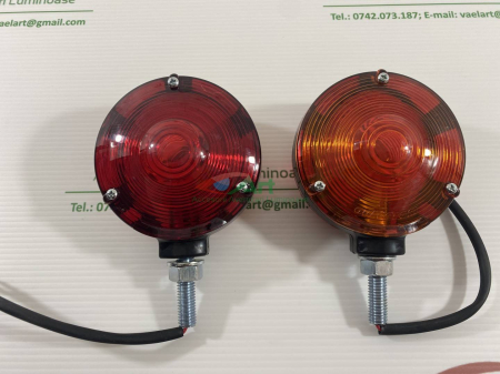 Lampa semnalizare pentru gabarit/oglinda camion Rosu/galben [3]