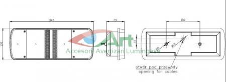 Lampa spate 5 functii cu mufa dreapta Iveco Eurocargo [3]