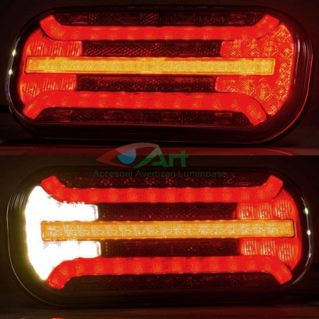 Lampa spate FT-230 COF LED dreapta (21x9.5) lumina numar [16]
