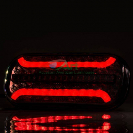 Lampa spate FT-230 COF LED dreapta (21x9.5) lumina numar [18]