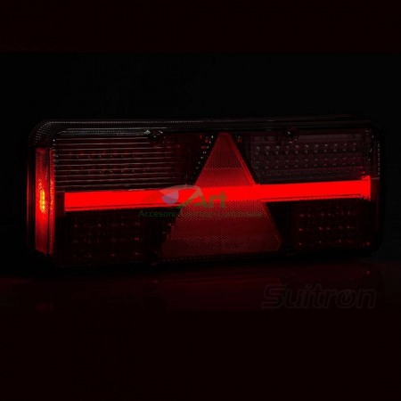 Lampa stop 6 functii stanga Kingpoint FT-500-LED+ gabarit Fristom (40x15.3) [12]