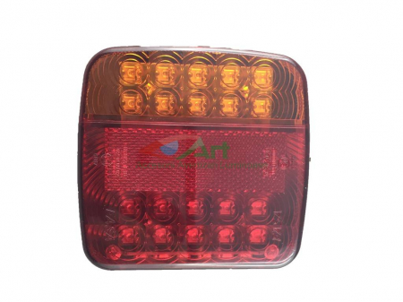 Triple Auto - Lampa stop cu 5 functii,cu LED- SA85,12V (11x10,5)