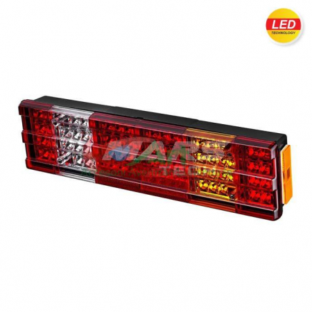 Lampa stop cu led Mercedes 24V (52X13) [6]