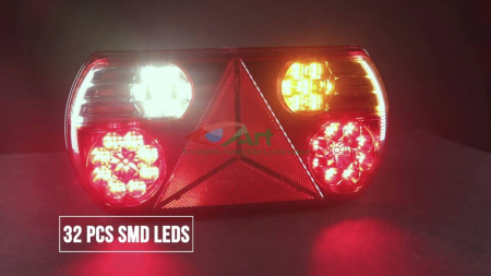 Lampa stop cu led SMD vaelart1827 12v/24v (29.6x14.2) [12]