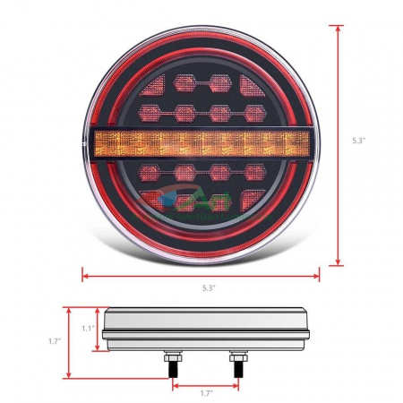 Lampa stop LED semnal dinamic fi139 V1909 [5]