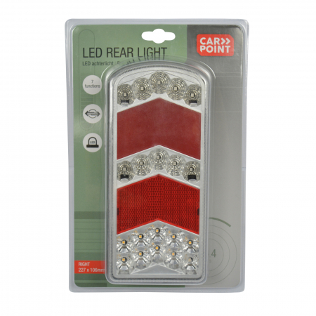 Lampa stop spate LED 7functii 227x106mm Carpoint - Dreapta [5]
