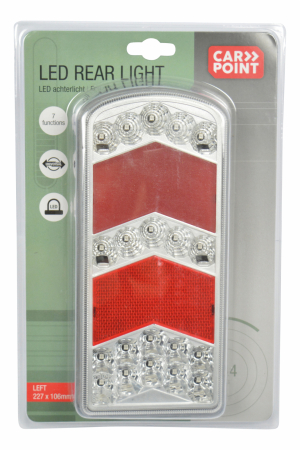 Lampa stop spate LED 7functii 227x106mm Carpoint - Stanga [5]