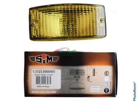 Lampa TIP Talmu galbena DRL [2]