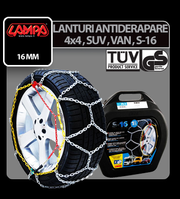 Lanturi antiderapante S-16, 4x4, SUV si VAN - 24,5 [1]