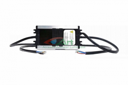 Electrice Auto - Lampa laterala Neon galbena cu suport 12v-24v AD0322