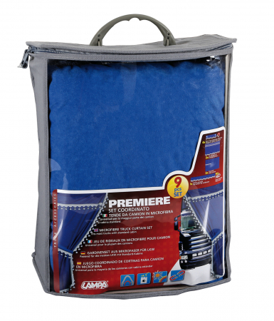 Perdele camion Premiere 9buc - Albastru [10]