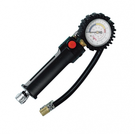Pistol aer pentru umflat cu manometru 270° profesional [6]