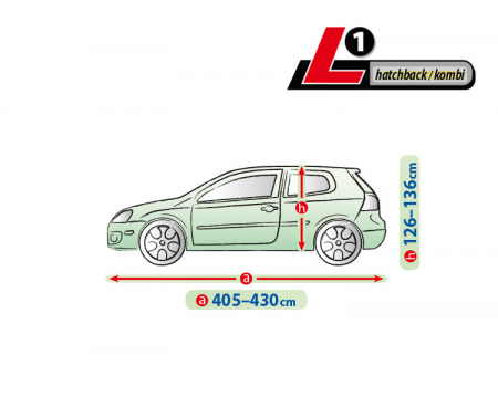 Prelata auto completa Mobile Garage - L1 - Hatchback/Kombi [7]