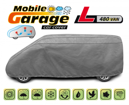 Accesorii auto intretinere - Prelata auto completa Mobile Garage - L480 - VAN