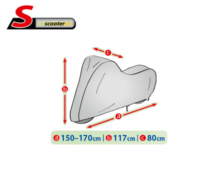 Prelata scuter Mobile Garage - S [4]
