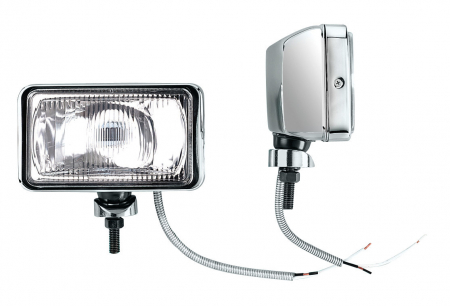 Accesorii 4x4 - Proiector inox Maxtel dreptunghiular 1buc - Profunzime