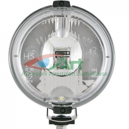 Proiector rotund TIR halogen cu pozitie \"angel eyes\" 24V [7]