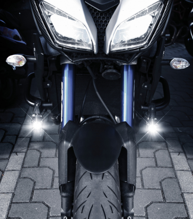 Proiector WL-19 din metal 1LED - 9/32V - Profunzime - Alb [6]