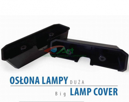 Triple Auto - Protectie spate lampa mare 352x106mm,BIG OSLONA Fristom