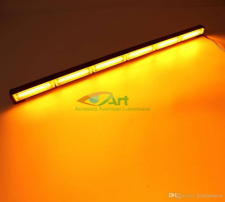 Rampa dirijare LED COB galben 12-24V Federal Signal 66cm [7]