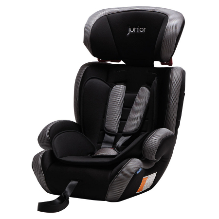 Accesorii siguranta circulatiei - Scaun auto copil 2 in 1 Comfort 604 ECE R44/04, 9-36 kg - Negru/Gri