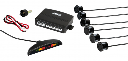 Accesorii siguranta circulatiei - Senzori parcare 6buc. cu display Setay S6 12V