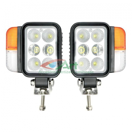Set 2 Faruri LED cu lampa semnalizare [1]