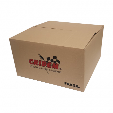 Set capace roti auto Cridem Stratos RC 4buc - Negru/Argintiu - 15'' [2]
