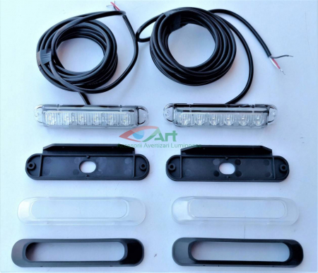 Set Proiectoare/Lumini de zi tip DRL FT-300 Fristom [12]