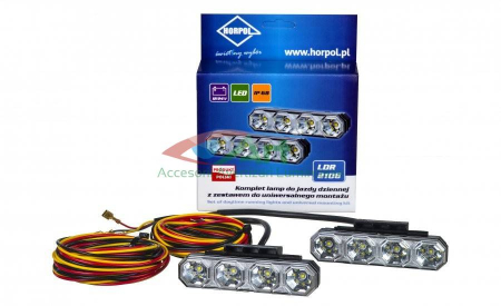 Electrice Auto - Set Proiectoare/Lumini de zi tip DRL LDR2106