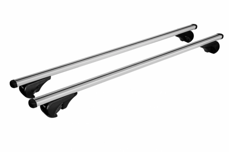 Set suporti portbagaj complet Helio Rail (Yuro) din aluminiu, montaj pe bare longitudinale 2buc - L - 127cm [10]
