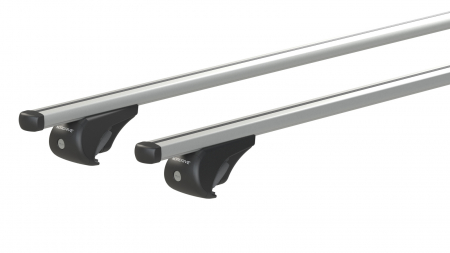 Set suporti portbagaj complet Helio Rail (Yuro) din aluminiu, montaj pe bare longitudinale 2buc - L - 127cm [11]