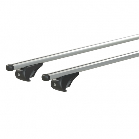 Set suporti portbagaj complet Helio Rail (Yuro) din aluminiu, montaj pe bare longitudinale 2buc - L - 127cm [6]