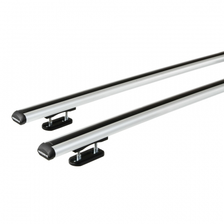 Set suporti portbagaj complet Kuma din aluminiu, montaj pe bare longitudinale 2buc - M - 122cm [12]