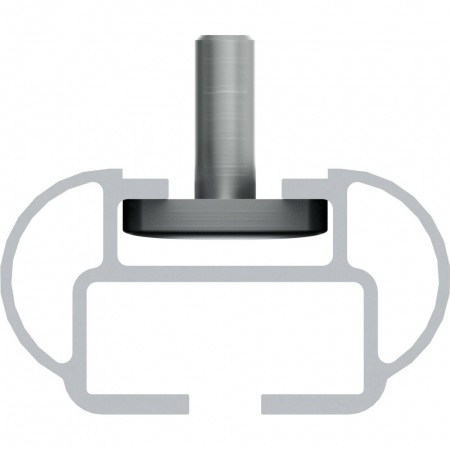 Set suporti portbagaj complet Kuma din aluminiu, montaj pe bare longitudinale 2buc - M - 122cm [16]