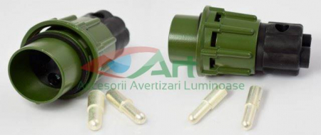 Stecher electric 24V/2 pini-300A NATO [1]