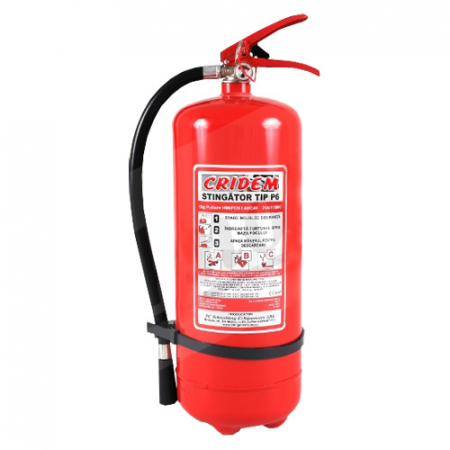 Stingator auto cu pulbere 6kg Tip P6 Cridem [2]