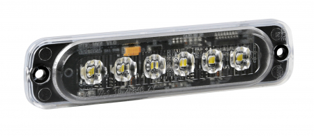 Stroboscop multifunctional 6LED 12/24V - Portocaliu [5]