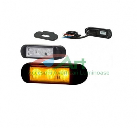 Stroboscop profesional 3LED-uri HorPol Polonia 12v-24v LDO2675 [13]